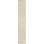 Nourison Essentials Indoor/Outdoor Ivory Beige 2'2' X 16 Area Rug, Easy Cleaning, Non Shedding, Bed Room, Living Room, Dining R