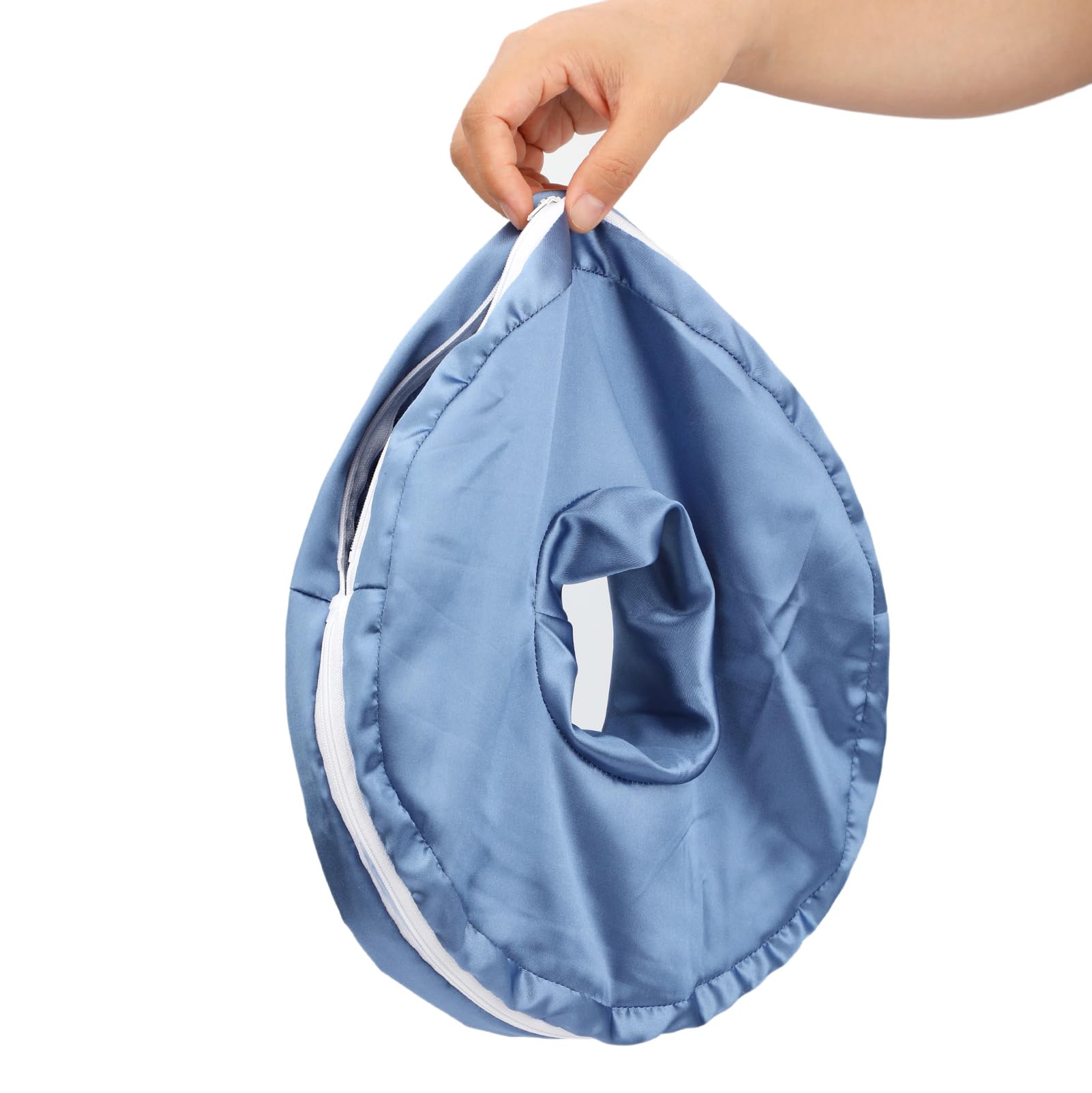 Washable Ear Piercing Pillowcase Luxury Satin Ear Hole Silky Pillowcase For Pierced Ear Side Sleepers Ear Inflammation Pressure