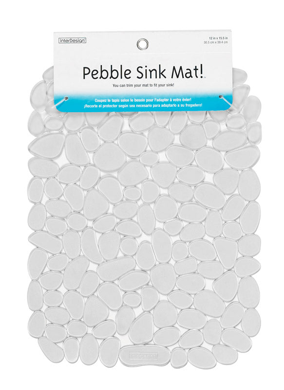 SINK MAT GRAY 12X15.5 (Pack of 1)
