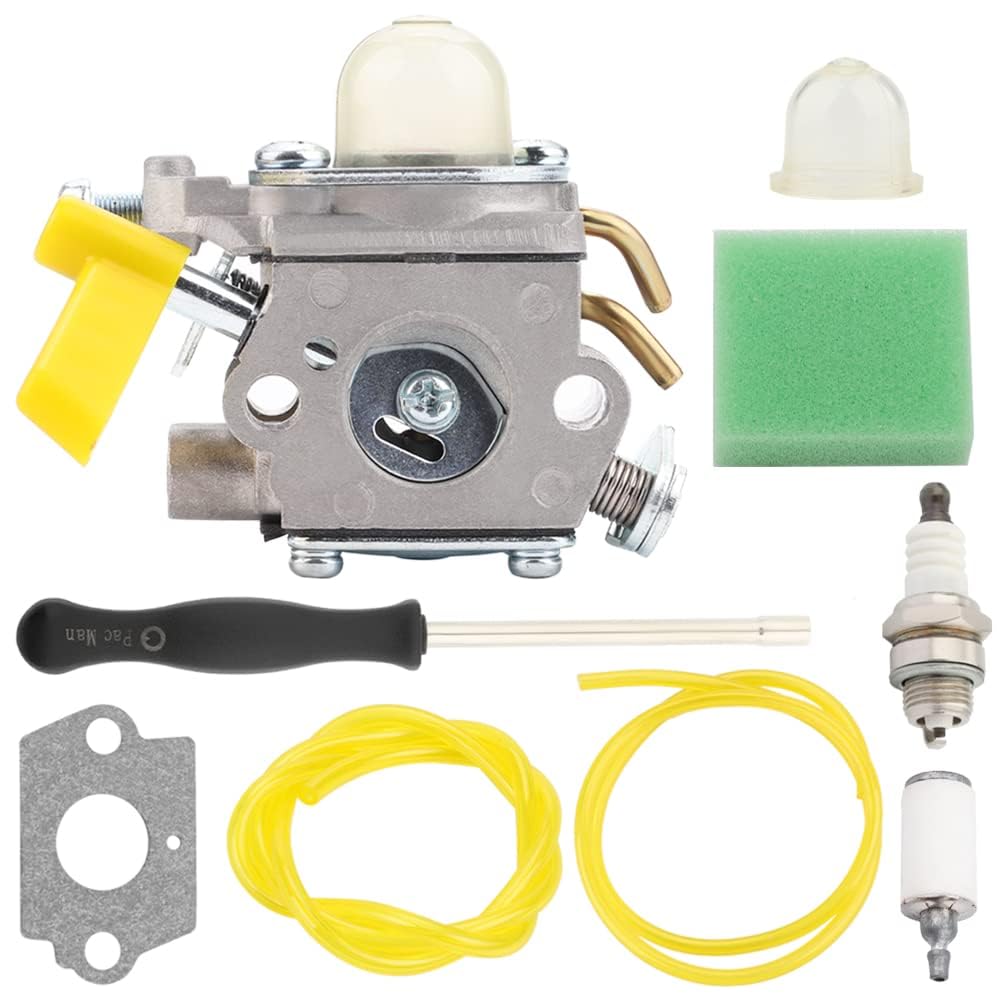 Venseri 26Cc Carburetor For Homelite Ryobi Craftsman 30Cc 26Cc Trimmer Weedeater Replace C1U-H60 308054013 308054012 308054004 3