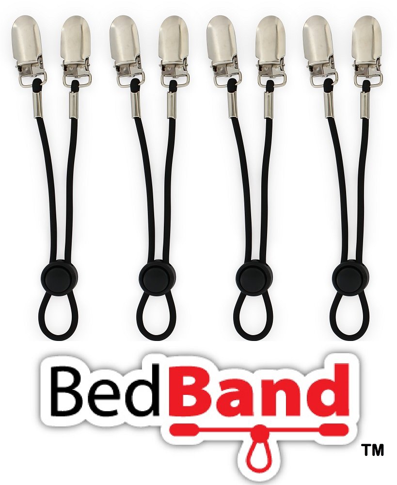Bed Band Not Made In China. 100% Usa Worker Assembled.. Bed Sheet Holder, Gripper, Suspender And Strap. Smooth Any Sheets On Any