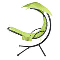 Outdoor Hanging Lounge Chair Replacement Cushion Cover And Umbrella Fabric, Made For Patio Curved Chaise Hammock Floating Swing