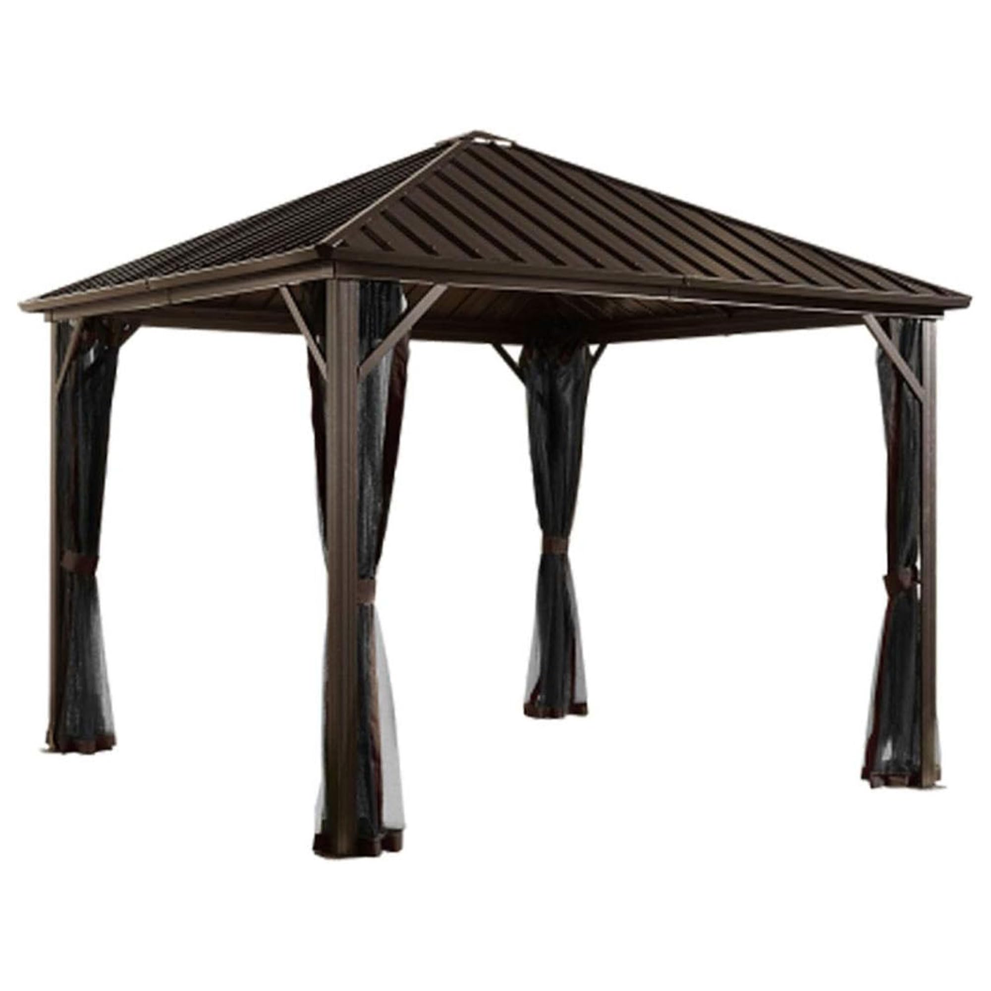 Sojag Outdoor 10' X 10' Dakota Hardtop Gazebo Outdoor Sun Shelter