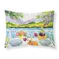 'Caroline'S Treasures Afternoon Of Grape Delights Wine Fabric Standard Pillowcase 6139Pillowcase, Multicolor'
