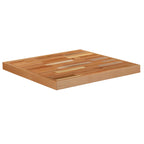 Flash Furniture Mayfair 24" Square Butcher Block Style Table Top, Natural