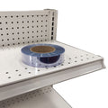 Transparent/Clear Gondola Shelving Vinyl Insert For Ticket Channel 130 Ft. X 1.25 In. - Clear