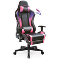 Gtracing Gaming Chair With Footrest Speakers Video Game Chair Bluetooth Music Heavy Duty Ergonomic Computer Office Desk Chair
