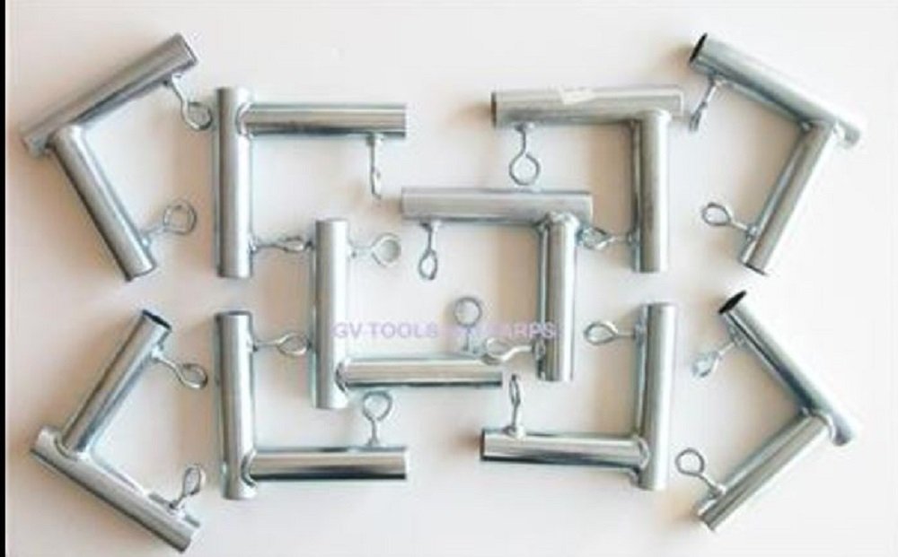 10Pc 2 Way 3/4' L Shaped Slider Canopy Fitting (Fola) - Fits 3/4' Emt Pipe That Has An Outer Diameter Of 15/16'