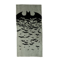 Franco Batman Kids Super Soft Lightweight 100% Recycled Bath/Pool/Beach Towel Made from Recycled Plastic Bottles, 58 in x 28 in,