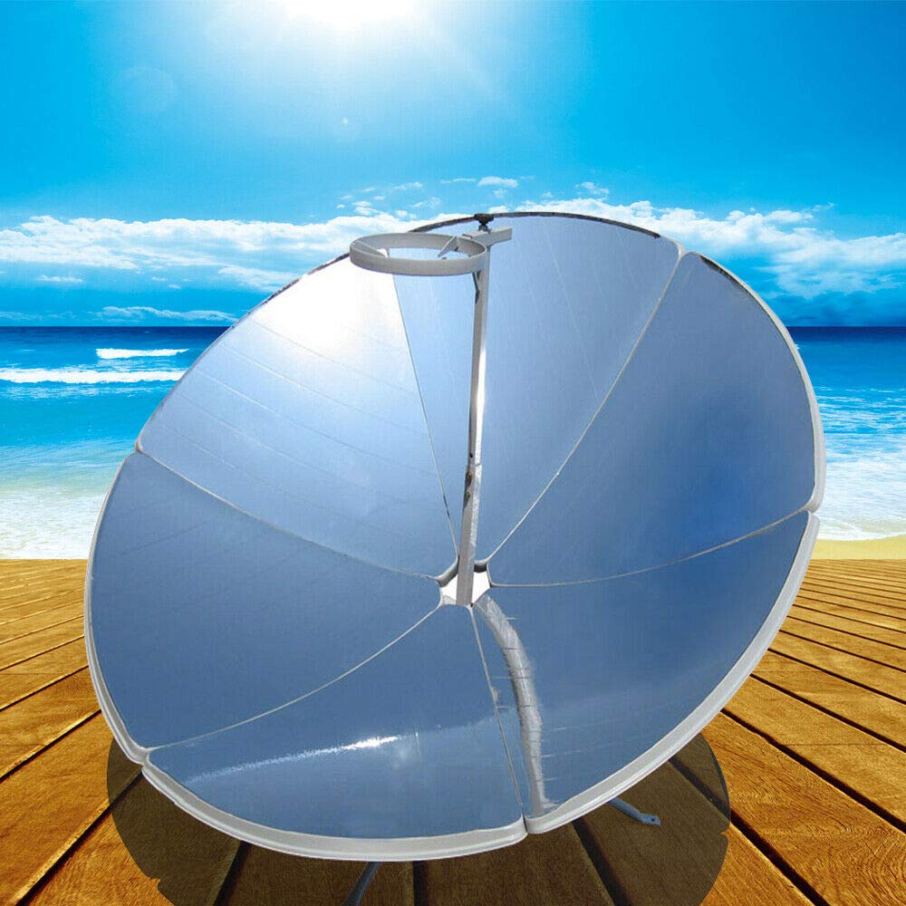 Tfcfl Parabolic Portable Solar Cooker Stoves Magnesia Camping Outdoor 1.5M Diameter 1800W (700-1000C)