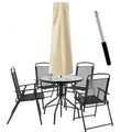 Okpow Umbrella Covers For Outdoor Umbrellas - Small Patio Umbrella Cover For 6 Ft To 9 Ft Outdoor Table Umbrella - Waterproof Wi