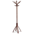 Alba - Floor Coat Rack Stand - 5 Double Pegs - Clothes - Umbrella and Accessory Holder - Stable Weighted Base - Easy Assembly - 