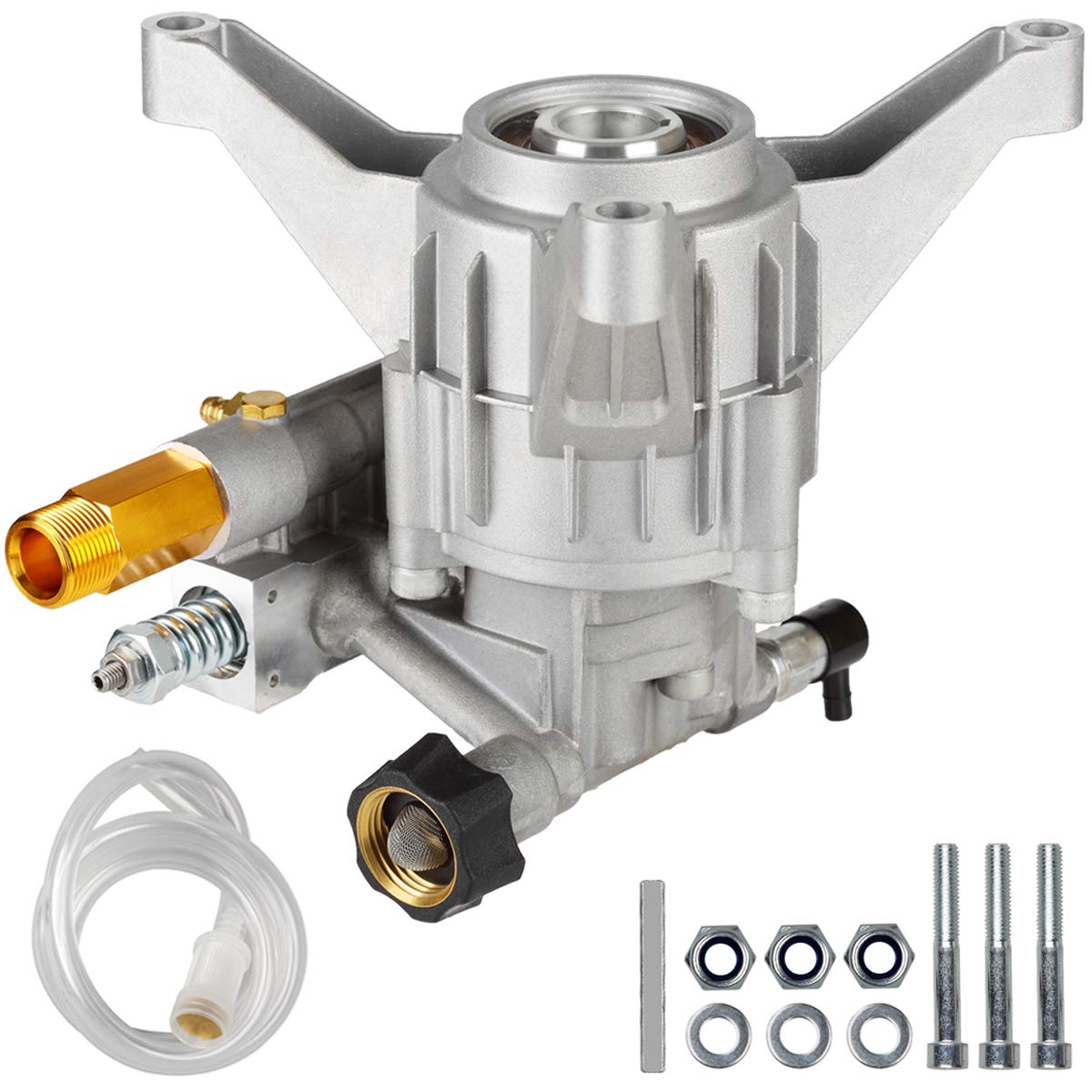 Muturq Vertical Pressure Washer Pump 7/8' Shaft, 3000 Psi, 2.5 Gpm Replacement Power Washer Pump, Compatible With Gcv190, 30865