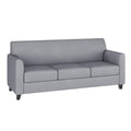 Flash Furniture HERCULES Diplomat Series Gray LeatherSoft Sofa