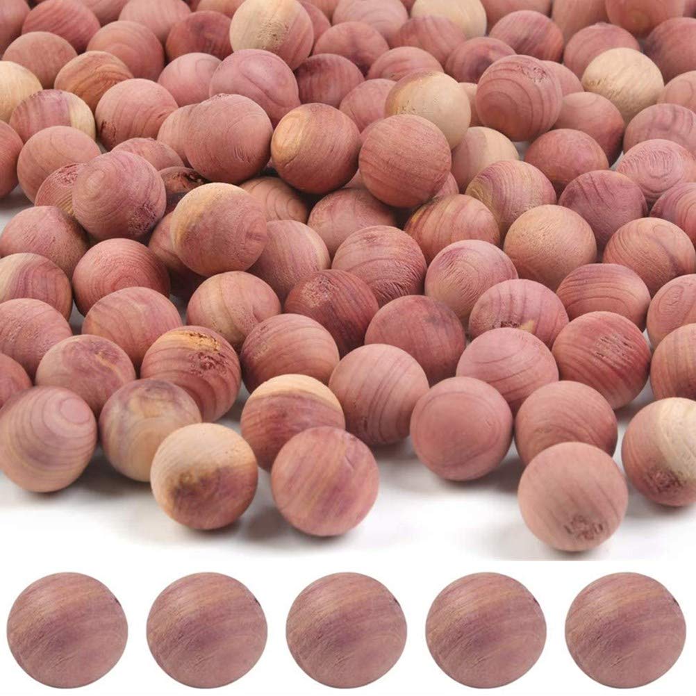 FOCCTS 150 Pcs Cedar Blocks for Clothes Storage, Aromatic Cedar Balls for Closets and Drawers, Scented Cedar Wood for Clothes