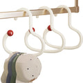 3 Pack Round Ring Hangers, NonSlip Closet Organizer for Hats, Scarves, Beanies, Belts and Ties, SpaceSaving Storage Solution (