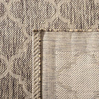 Safavieh Courtyard Collection 8' X 10' Brown/Bone Cy6918 Trellis Indoor/ Outdoor Waterproof Easy-Cleaning Patio Backyard Mudroom Area-Rug