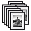 HEART ART 16x20 Picture Frame Set of 9,Display 16 x 20 Frame For 11x14 Picture Frame With Mat,16 by 20 Picture Frame For Wall,Ga