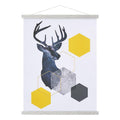 Benjia Magnetic Poster Hanger, 14x22 14x20 14x24 Poster Frame Wood Wooden Magnet Print Posters Dowel Scroll Hanger Hangers Hangi