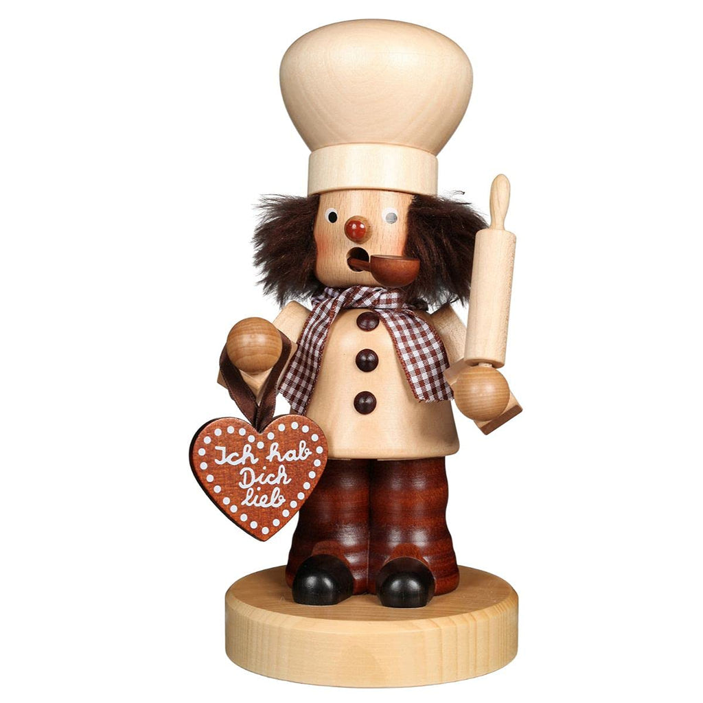 Alexander Taron 35-949 Christian Ulbricht Incense Burner - Baker With His Gingerbread Cookie, Brown