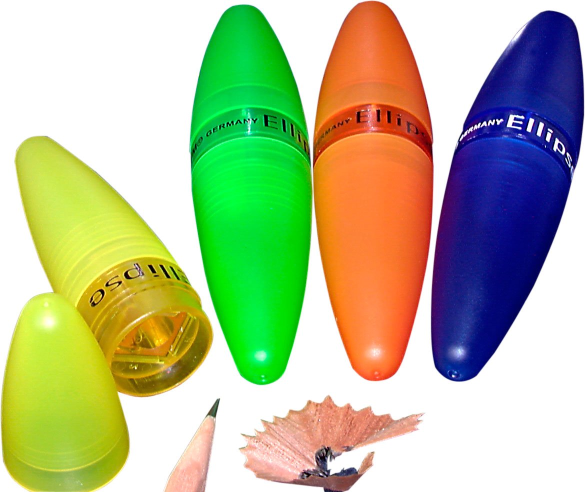 Kum 303.33.21 Polystyrene Ellipse Ice Inner Sharpener, Colors Vary