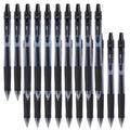 Smart Color Art 45 Pack Black Gel Pens, Retractable Medium Point Gel Ink Pens Smooth Writing For School Office Home, Comfort Gri