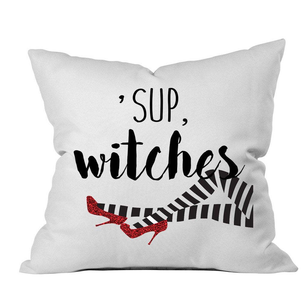 Oh, Susannah Witches Halloween Throw Pillow Case Covers Fit 18X18 Insert Packaged In Gift Box Ideal For Halloween Decorations ('
