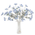 2 Pcs Artificial Fake Flowers Plants Cosmos Silk Flower Arrangements Wedding Bouquets Decorations Plastic Floral Table Centerpie