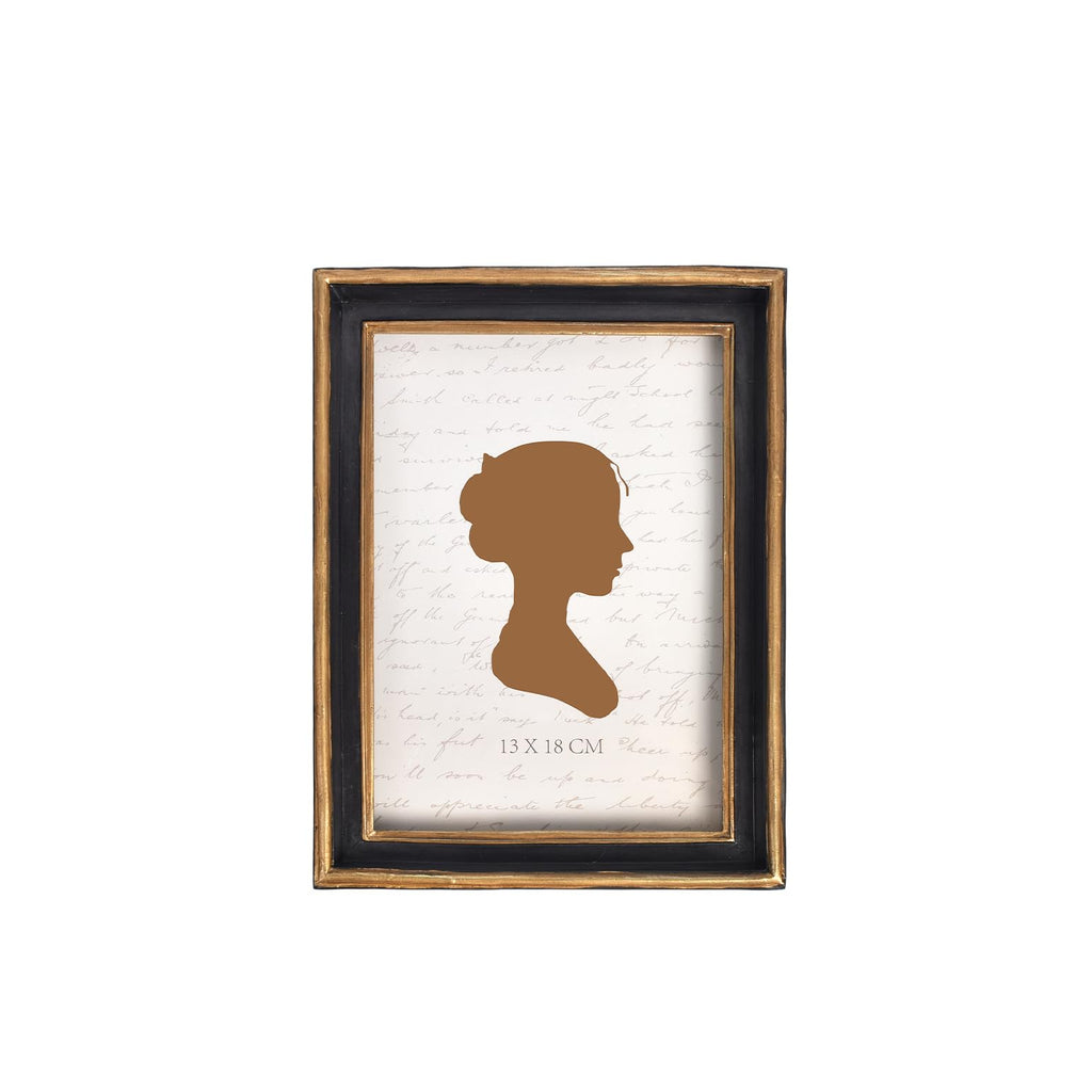 AELS 5x7 Inch Vintage Picture Frame, Elegant Antique Photo Frames with Glass Front, Photo Display, Tabletop Wall Hanging, Gift I