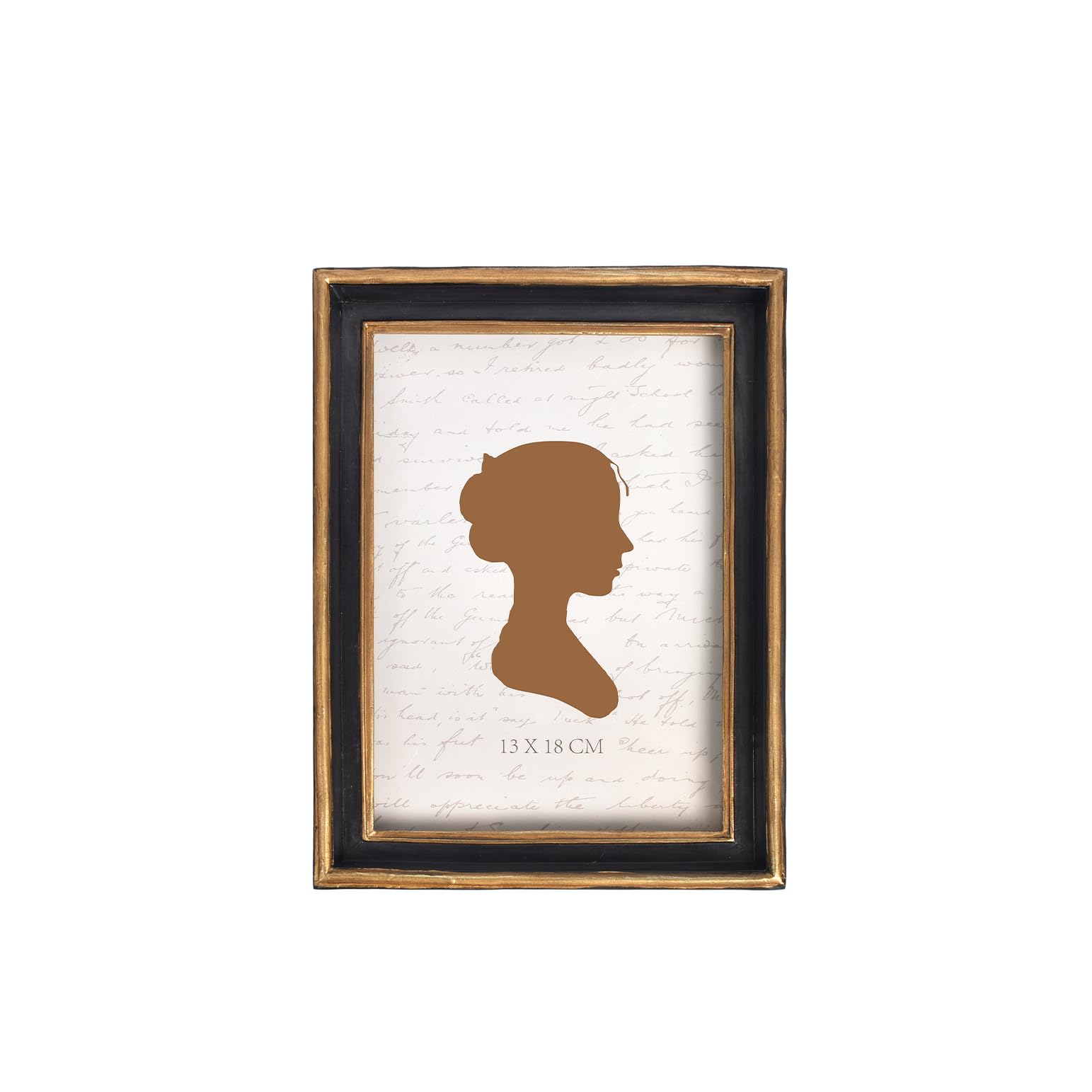 AELS 5x7 Inch Vintage Picture Frame, Elegant Antique Photo Frames with Glass Front, Photo Display, Tabletop Wall Hanging, Gift I