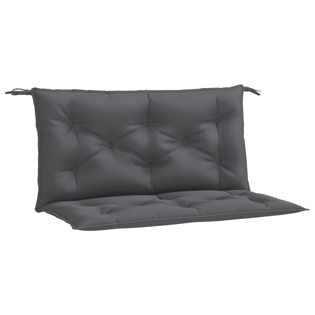 Vidaxl Garden Bench Cushions 2Pcs Anthracite 39.4X19.7X2.8 Oxford Fabric