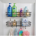 Pack Of 2 SelfAdhesive Multipurpose Bathroom Rack, Bathroom Shelf Organizer, Wall Mounted Shelf,Bathroom Accessories Set For Ho