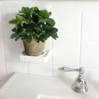Gtidea Artificial Shrubs Plants Fake Silk Schefflera Bushes Real Touch Faux Greenery Leaf Arrangements Indoor Outdoor Garden Off