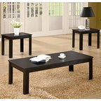 Coaster Furniture 3-Piece Occasional Table Set Black 700225