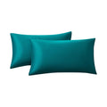 Rainroad Dark Teal Throw Pillows Covers Set Of 2 Soft Velvet Decorative Pillow Covers 12X20 Inch For Couch Bed(Dark Teal, 12'' X