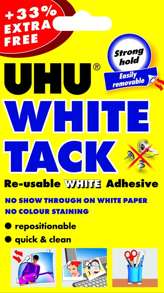 Uhu 3C-U1Pi-Zdek White Tac +33% 343496