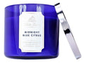 Bath & Body Works White Barn 3-Wick Candle in MIDNIGHT BLUE CITRUS