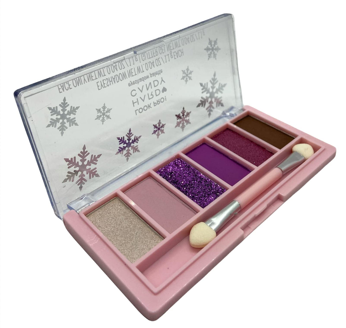 Look Pro! Hard Candy Eyeshadow Palette, Indigo-Ing Steady, 6 colors 0.04 oz