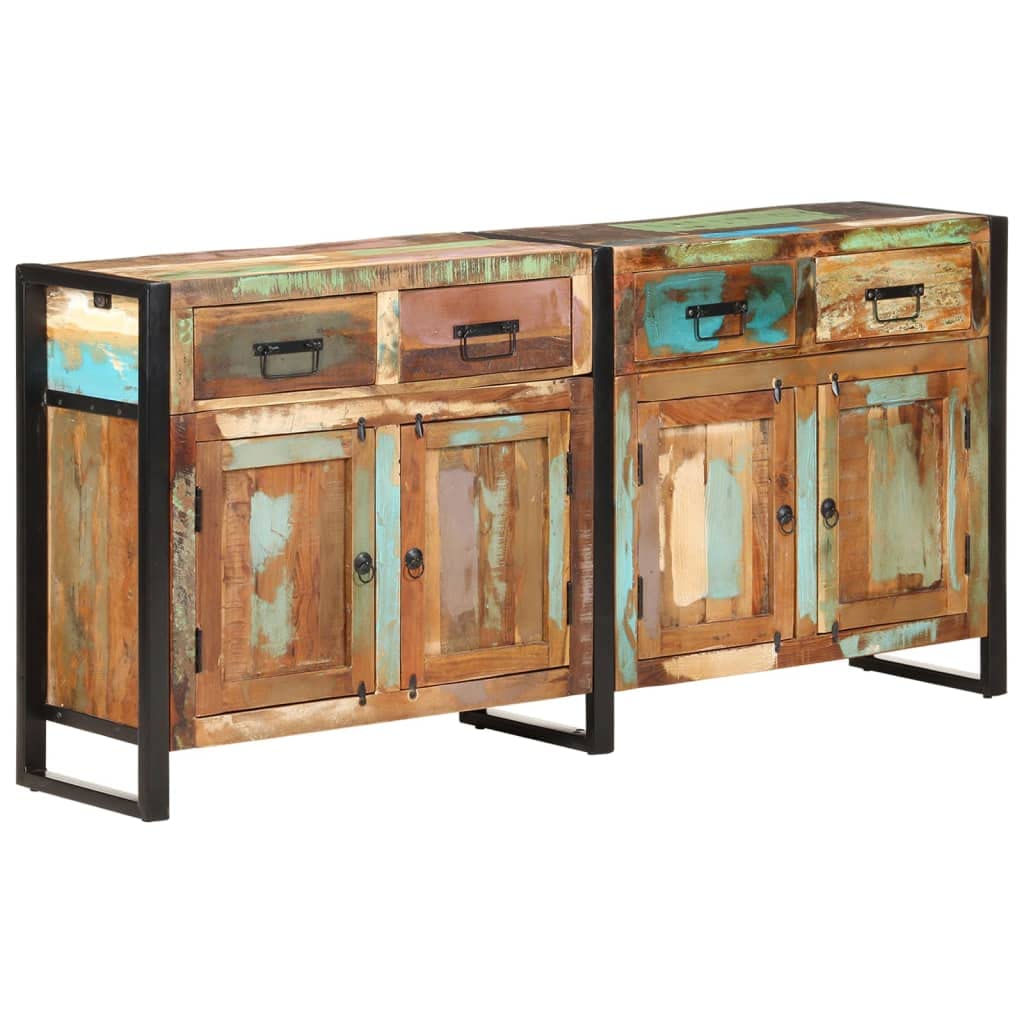 vidaXL Sideboard 67.7&quot;x13.8&quot;x31.5&quot; Solid Reclaimed Wood