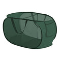 Enakshi Foldable Laundry Basket Mesh Dirty Clothes Hamper for Dorm Bedroom Underwear 2 Grids Green|Home & Garden | Household Sup
