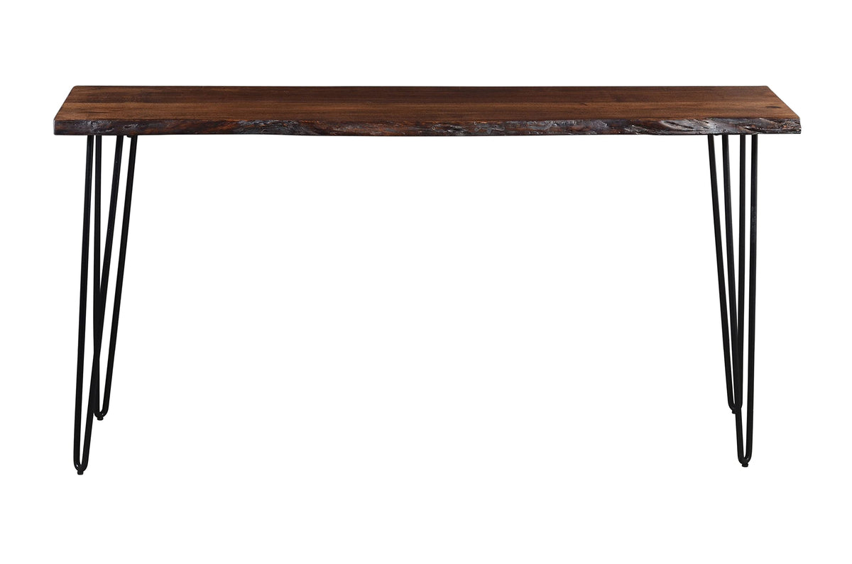 Jofran Natures Edge Solid Acacia Sofa counter Height Dining Table, chestnut