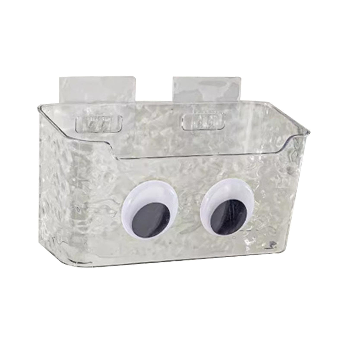 ATORSE Shower Storage Basket Heavy Duty Bathroom Box for Bathroom Kitchen Apartment Large with Eyes