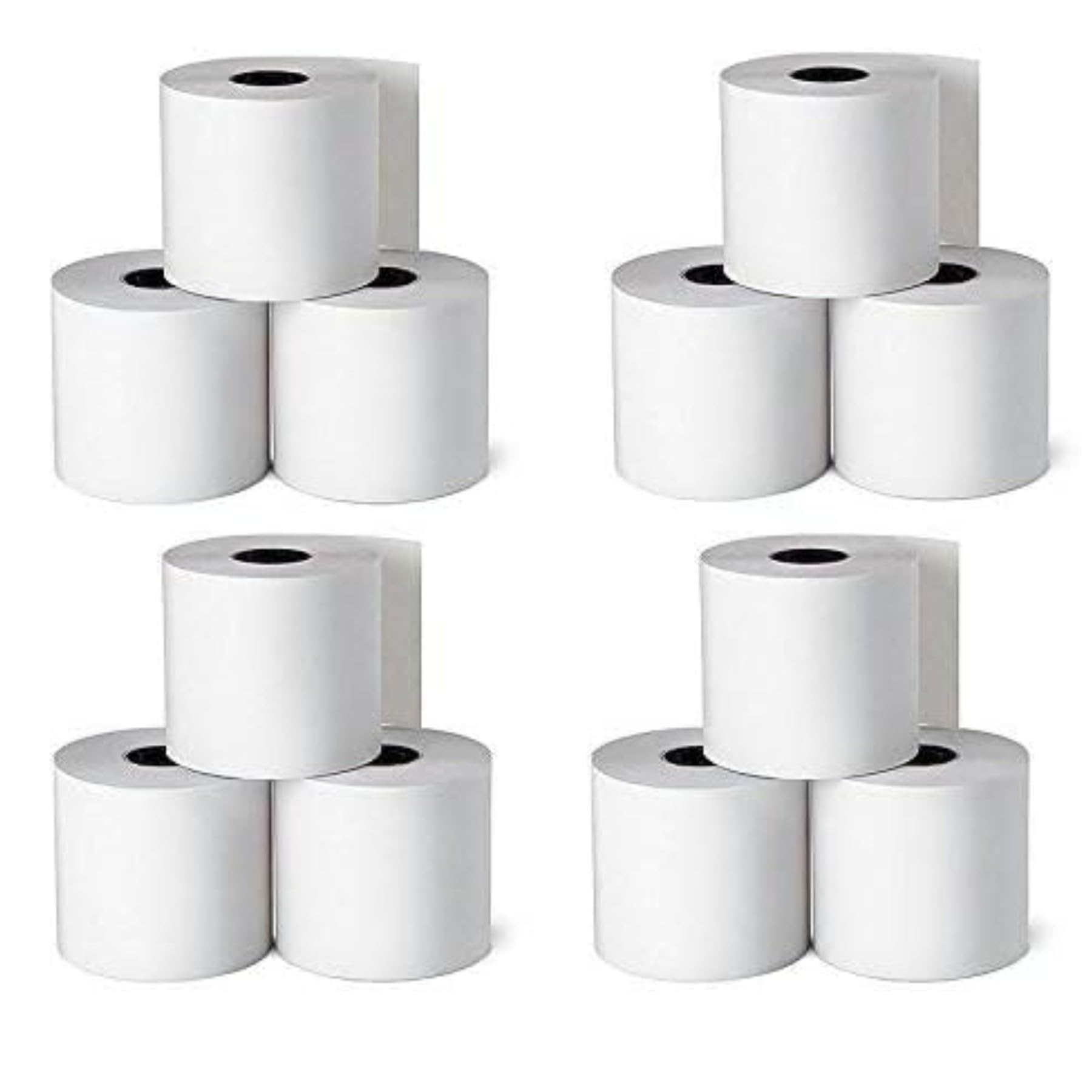 1Intheoffice Adding Machine, Register, And Calculator Rolls 2 1/4' X 130' 1-Ply, 12/Pack (130')