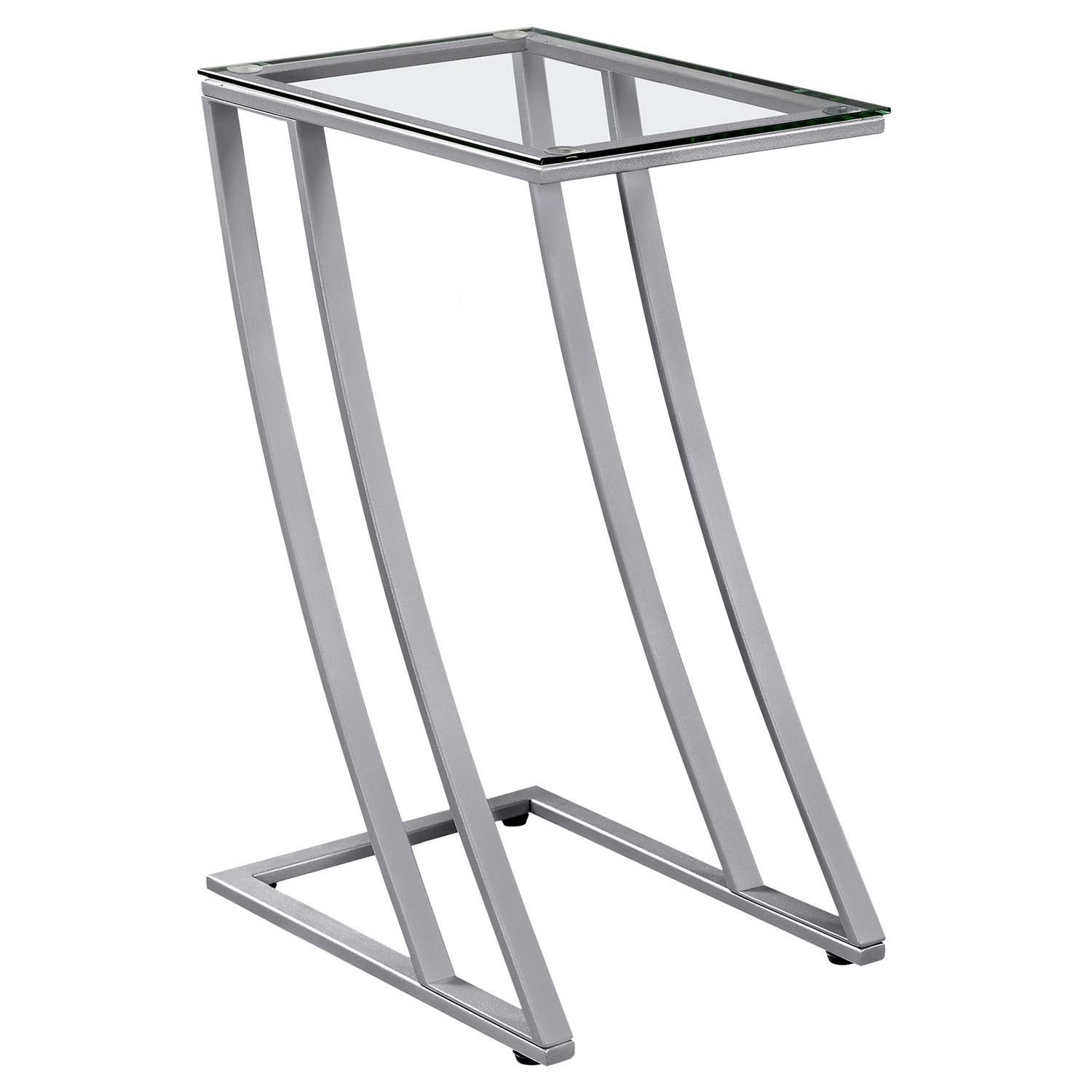 Monarch Specialties ACCENT TABLE, One Size, SILVER