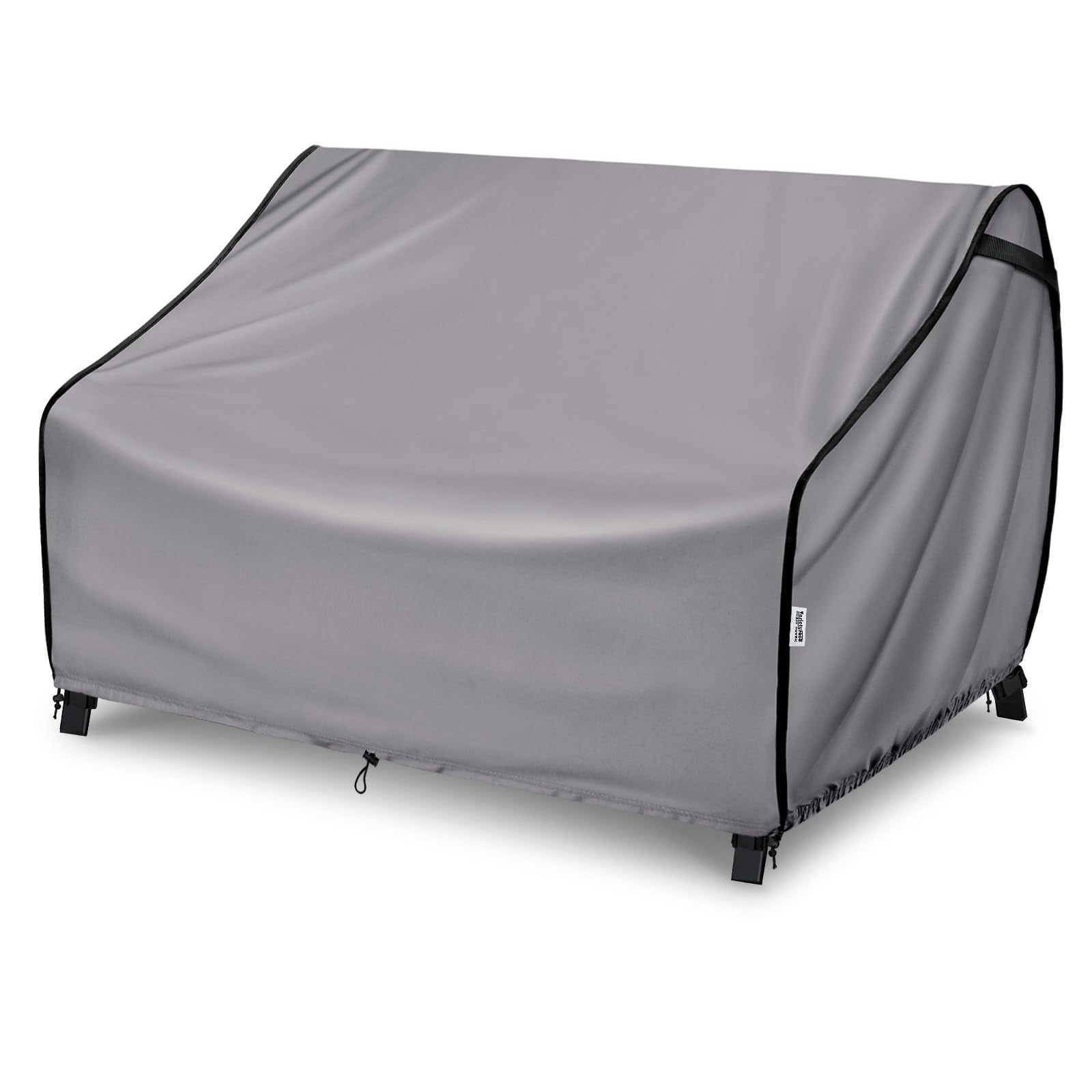 Varietyface Outdoor Furniture Covers For Sofa Waterproof, Fits Up To 54Wx38Dx29H Inches,Patio Loveseat Covers Tear Resistant,Gre