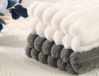 Panod Faux Fur Decorative Lumbar Throw Pillow Covers 14 X 24,Long Boho Lumbar Pillow Covers Pillow Case Cushion Case For Couch B