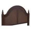 American Woodcrafters Rodanthe 82&Quot; W King Woven Wood Headboard In Tobacco Brown