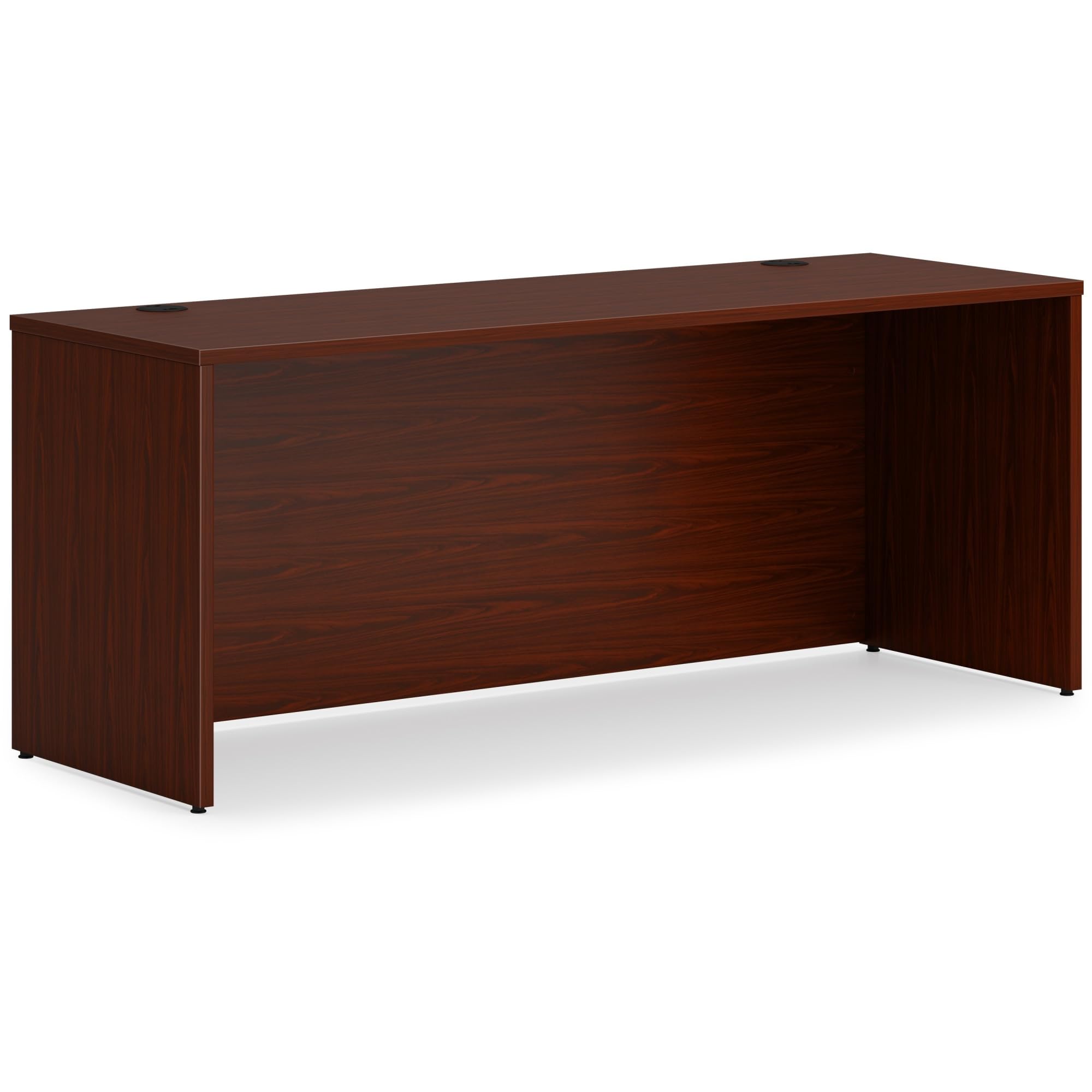 HON HONLCS7224LT1 72 in. Shell Credenza Mahogany, Brown