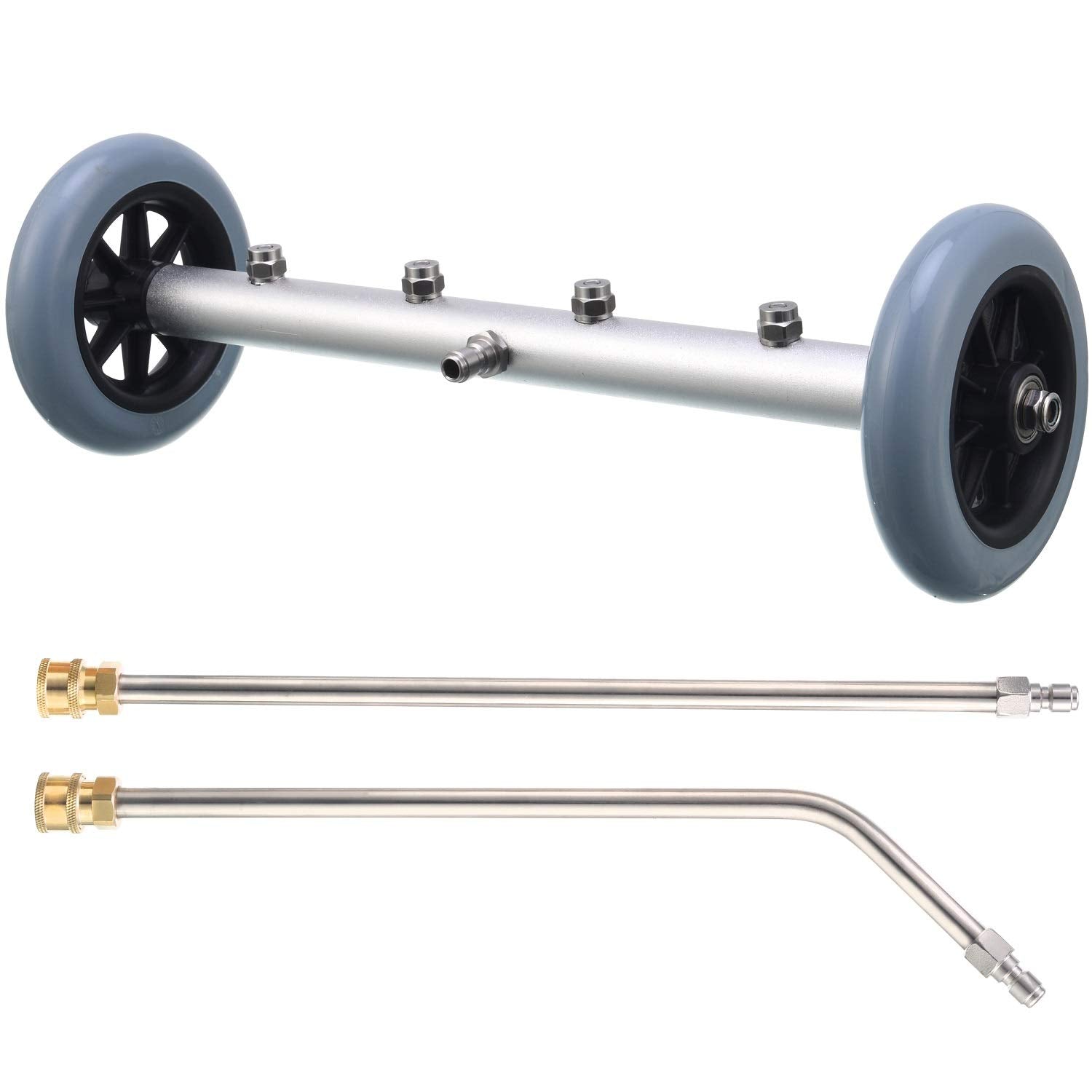 Ridge Washer Pressure Washer Undercarriage Cleaner, 16 Inch Undercarriage Washer, Pressure Washer Under Car Cleaner With Straigh