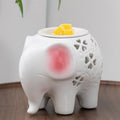 Candeldo Elephant Wax Melt Warmer: Scentsy Wax Melter for Scented Wax Cute Electric Wax Burner with 2 Replacement Bulbs Bedroom 